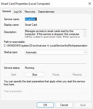 check smart card windows|Smart Card Readers not recognizing Card .